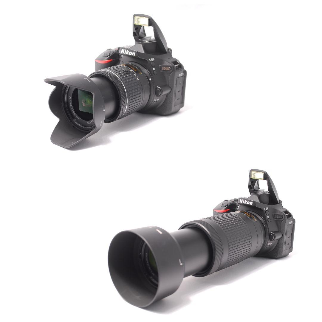❤即購入1000円OFF❤極美品❤ Nikon D5600 ダブルズームキット