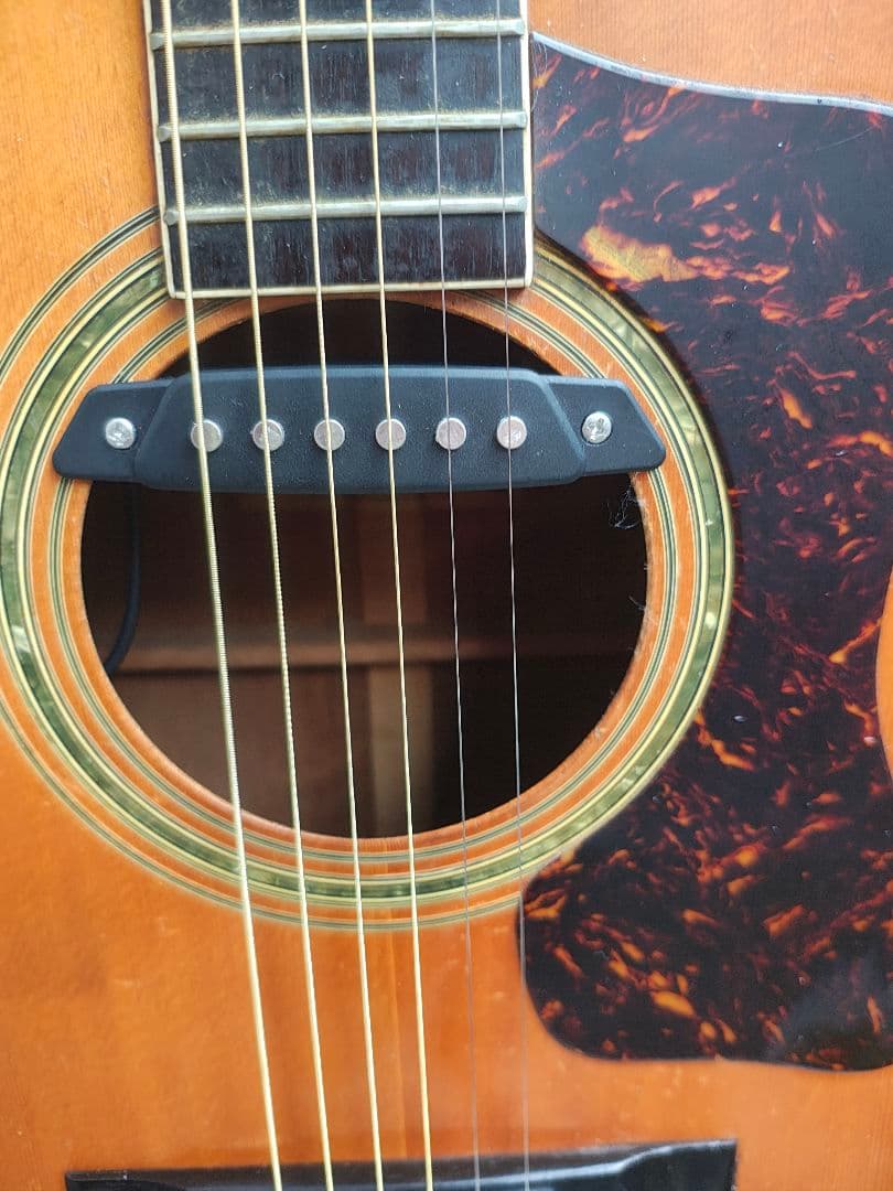 春日楽器 K.Country D-380 1975年製 ホール&コンタクトPU付