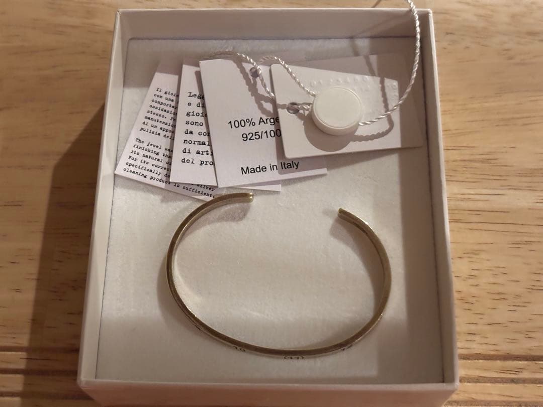 Maison Margiela ナンバリング カフ ブレスレット マルジェラ