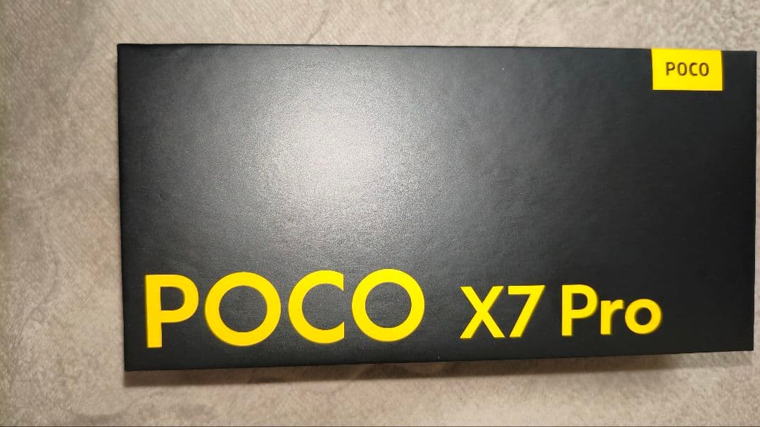POCO X7 Pro (国内版技適マーク付)8GB/256GB