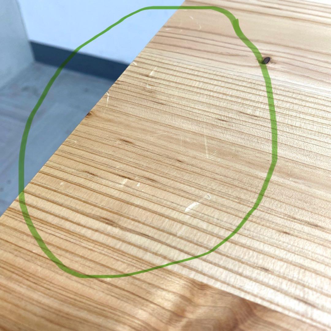 KANADEMONO THE TABLE かなでもの 無垢杉 電動昇降テーブル