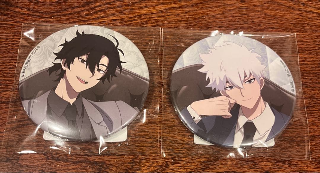 最安値⭐︎ 時光代理人 くじ引き堂 E賞 缶バッジ E-1 E-2 トキ ヒカル