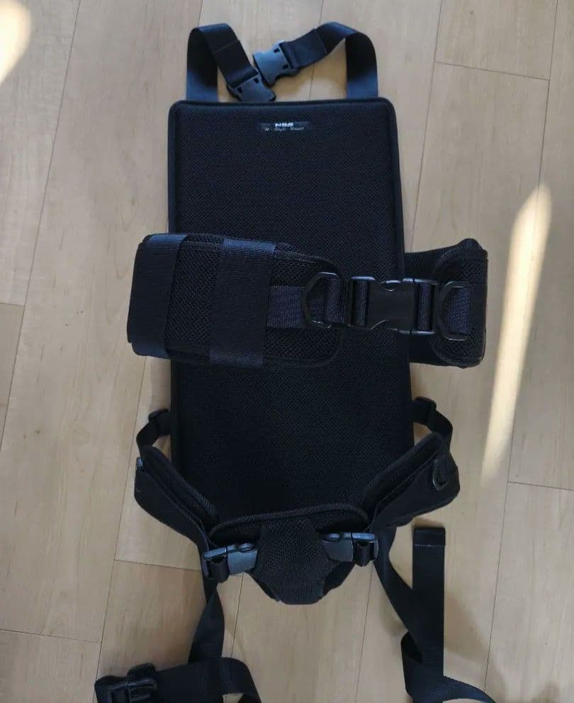 障がい児用 カーシート メッシュ(黒色) NSS N-Style-Smart