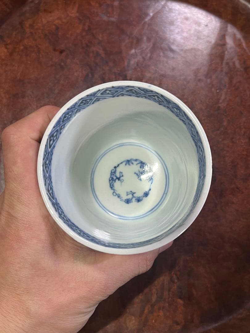 そばちょこ　上手　蘇轍　蕎麦猪口　古伊万里　鍋島　鈴虫　大振り　くらわんか