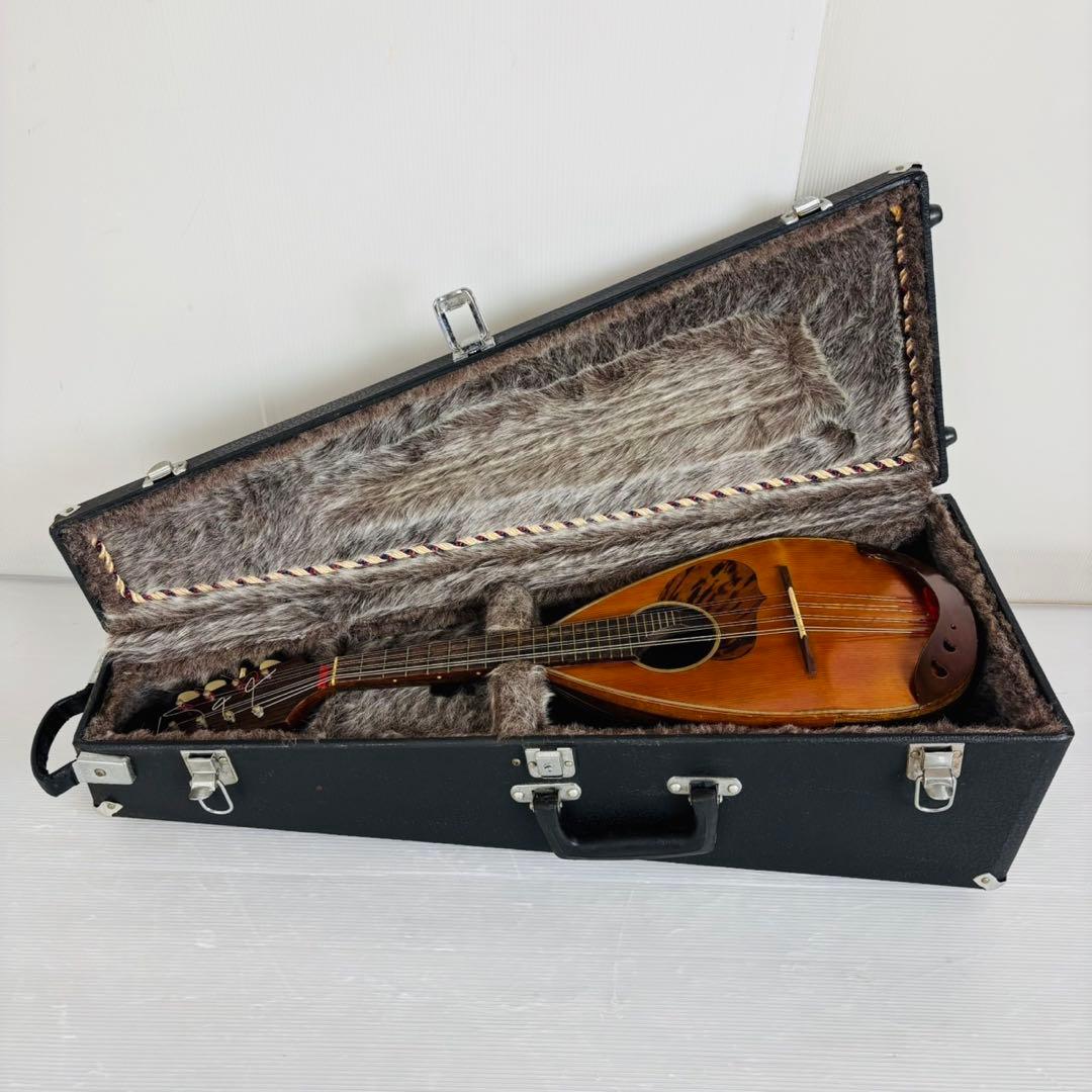 ラファエルカラーチェ マンドリン イタリア ナポリ 1975年 弦楽器 ハード