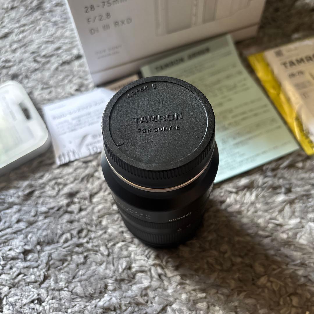 TAMRON 28-75mm F/2.8 Di III RXD Eマウント