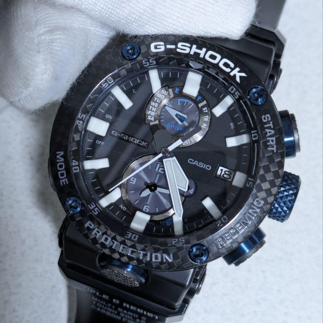 【人気モデル】カシオ G-SHOCK グラビティマスター GWR-B1000　青
