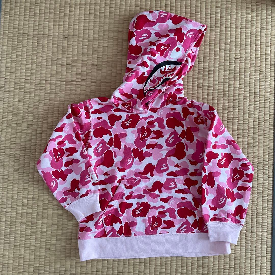 BAPE KIDSカモフラージュパーカー 120cm