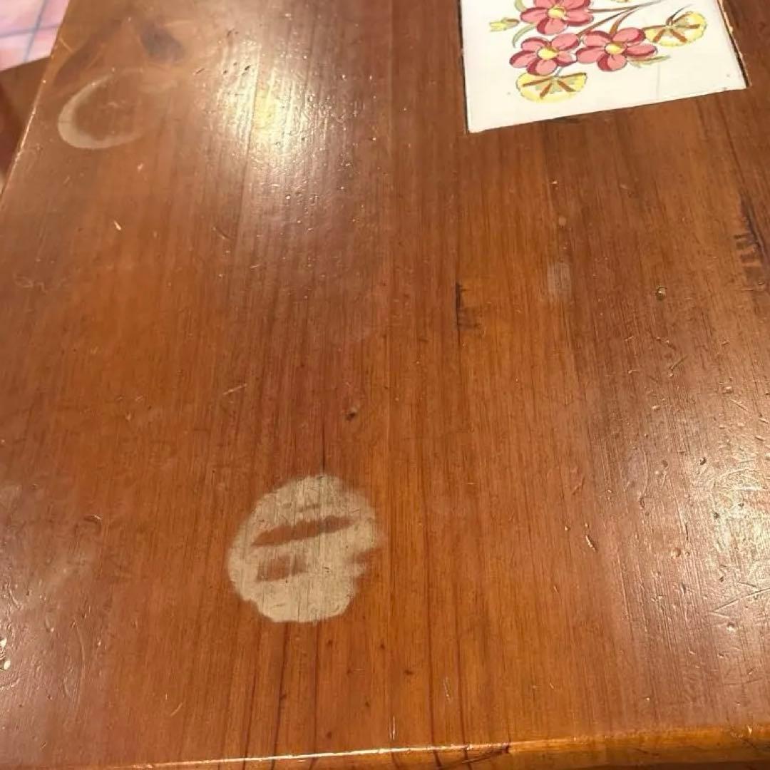 【格安】アクタス取扱　スペイン　タイル　ダイニングテーブル　食卓