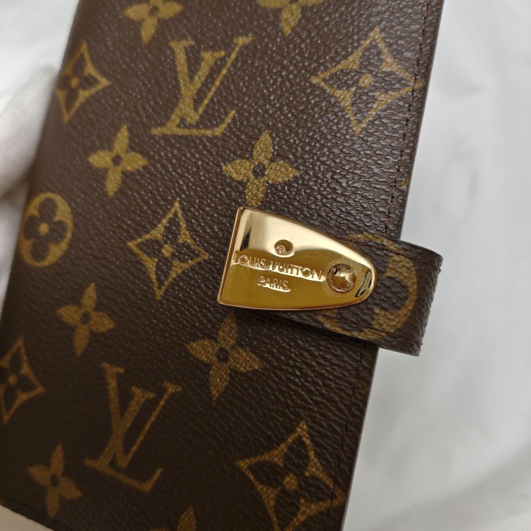美品　ルイヴィトン 手帳カバー モノグラム アジェンダ・パルトネールPM