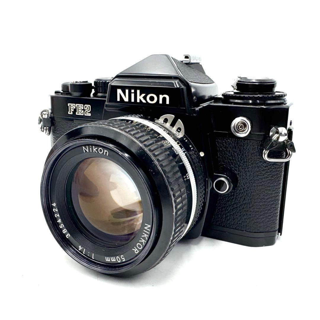 ❁動作良好❁Nikon ニコン FE2 ai 50mm f1.4 ブラック