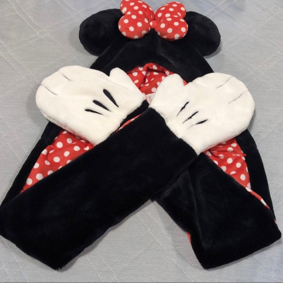 あ　ミニー　マフラーキャップ