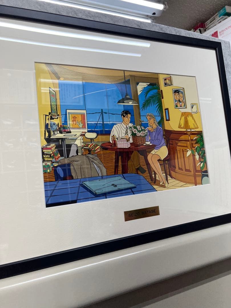 わたせせいぞう 「アザレアの風より緩やかに」アートポスター