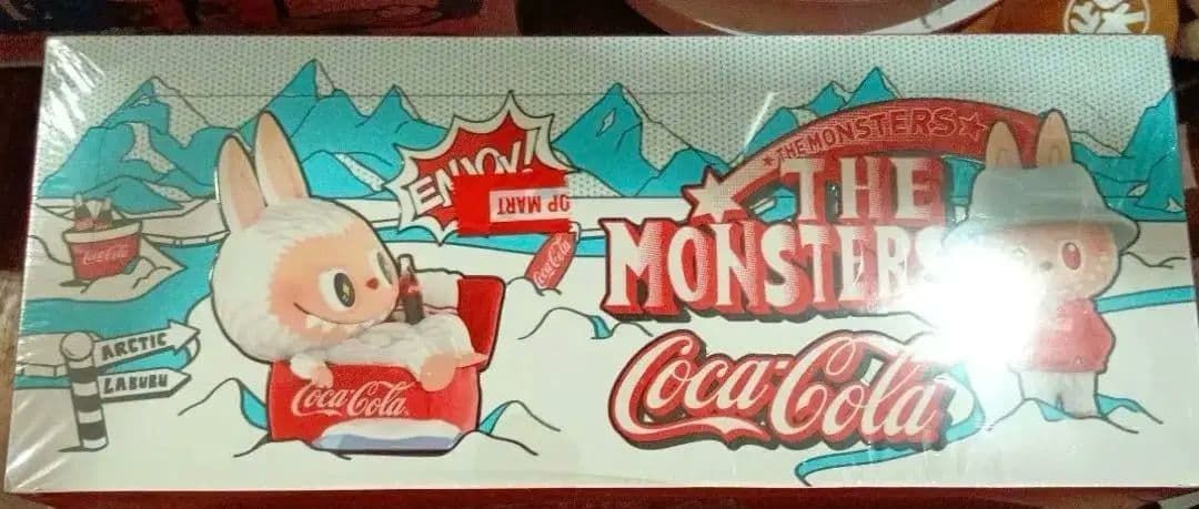 シュリンク付き新品未開封ラブブ THE MONSTERS Coca-Cola