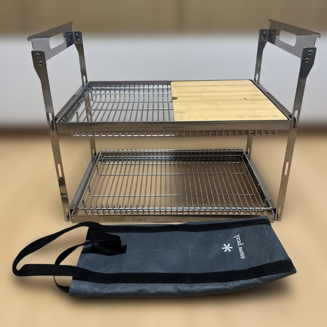  peak メッシュトレー 浅型 ２枚＋IGTハンギングラックフレーム