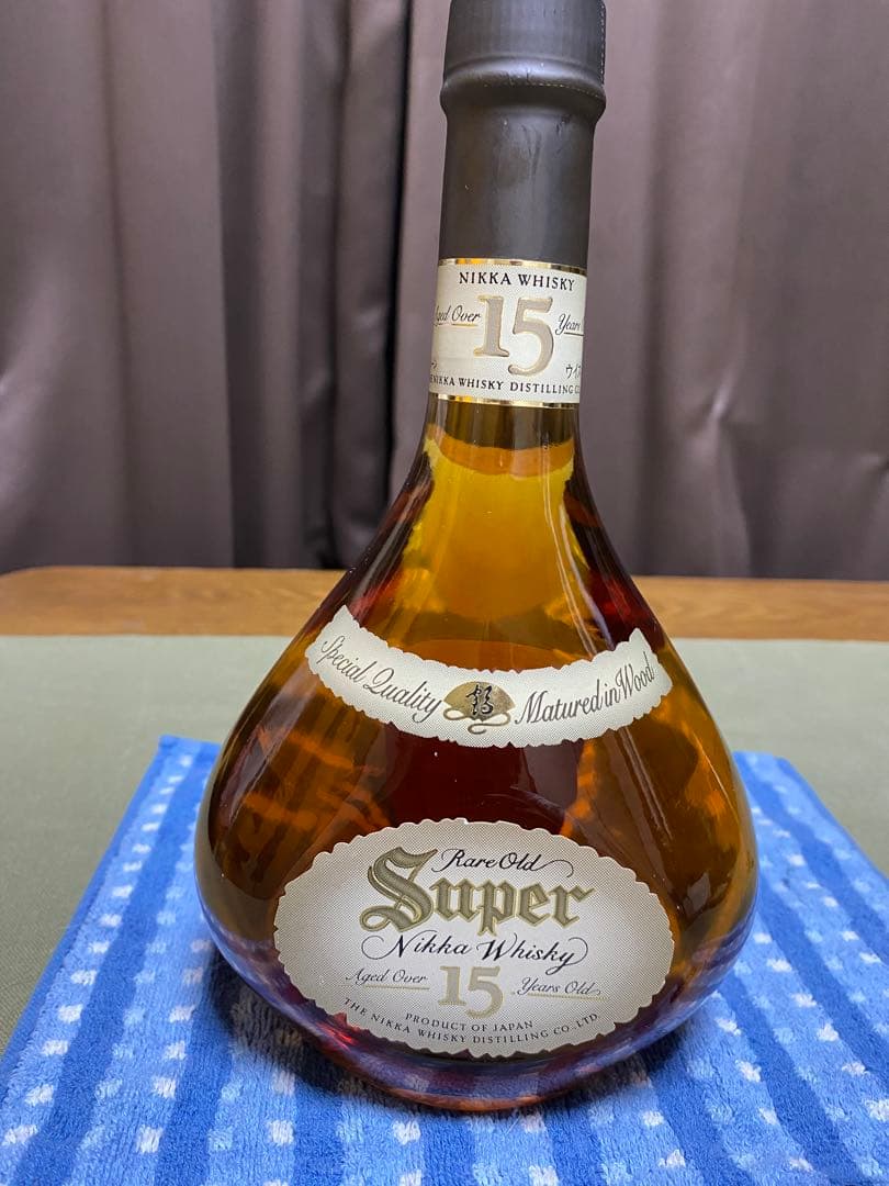 終売品 未開栓古酒スーパー ニッカ15年