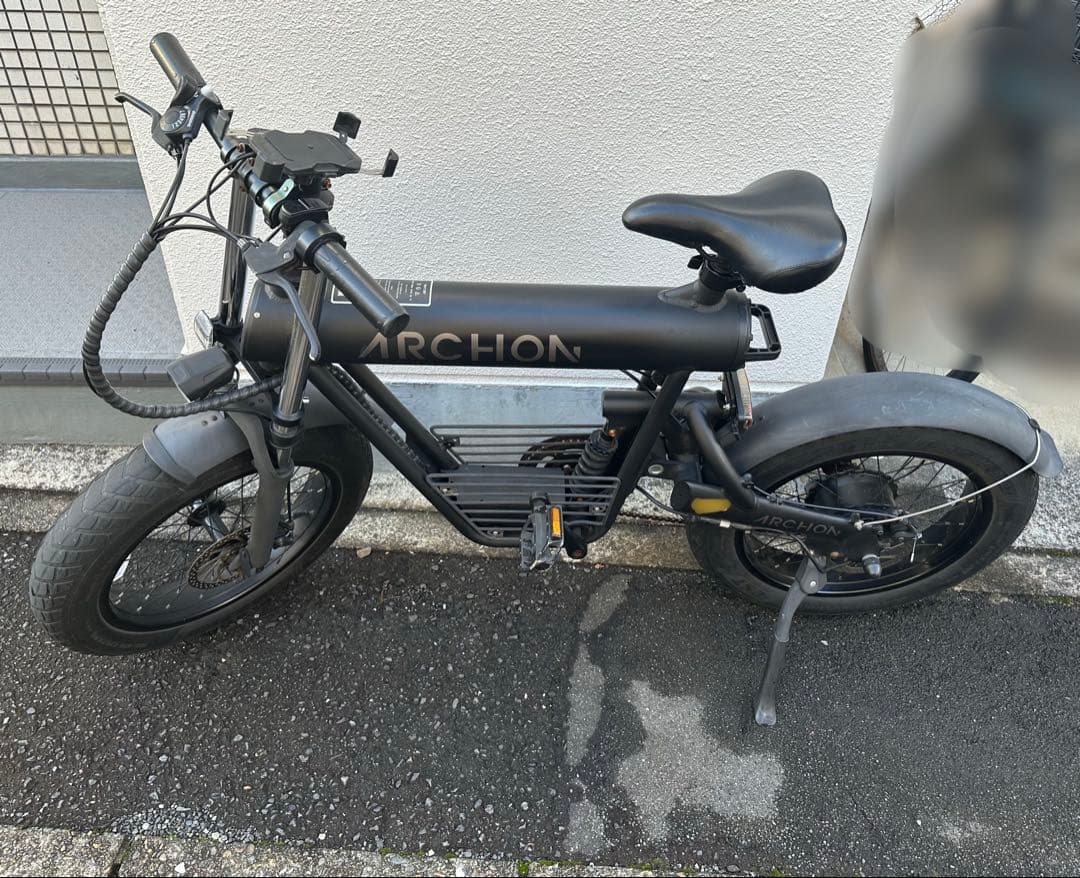 ARCHON A02 電動アシスト自転車 ブラック