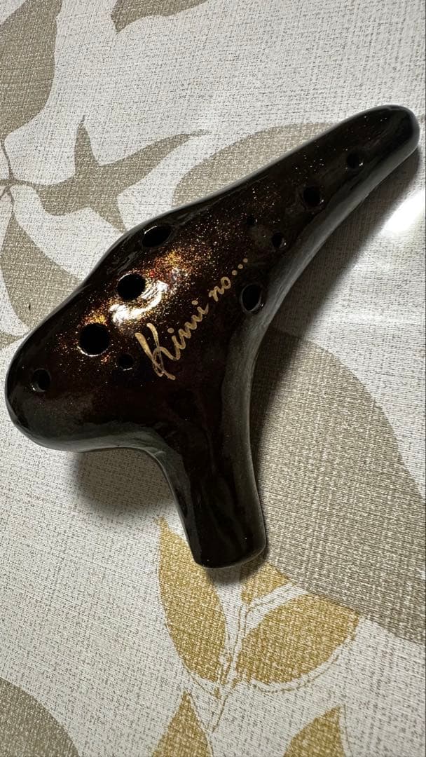 Kiminoオカリナ　Saurus漆モデル　アルトC管