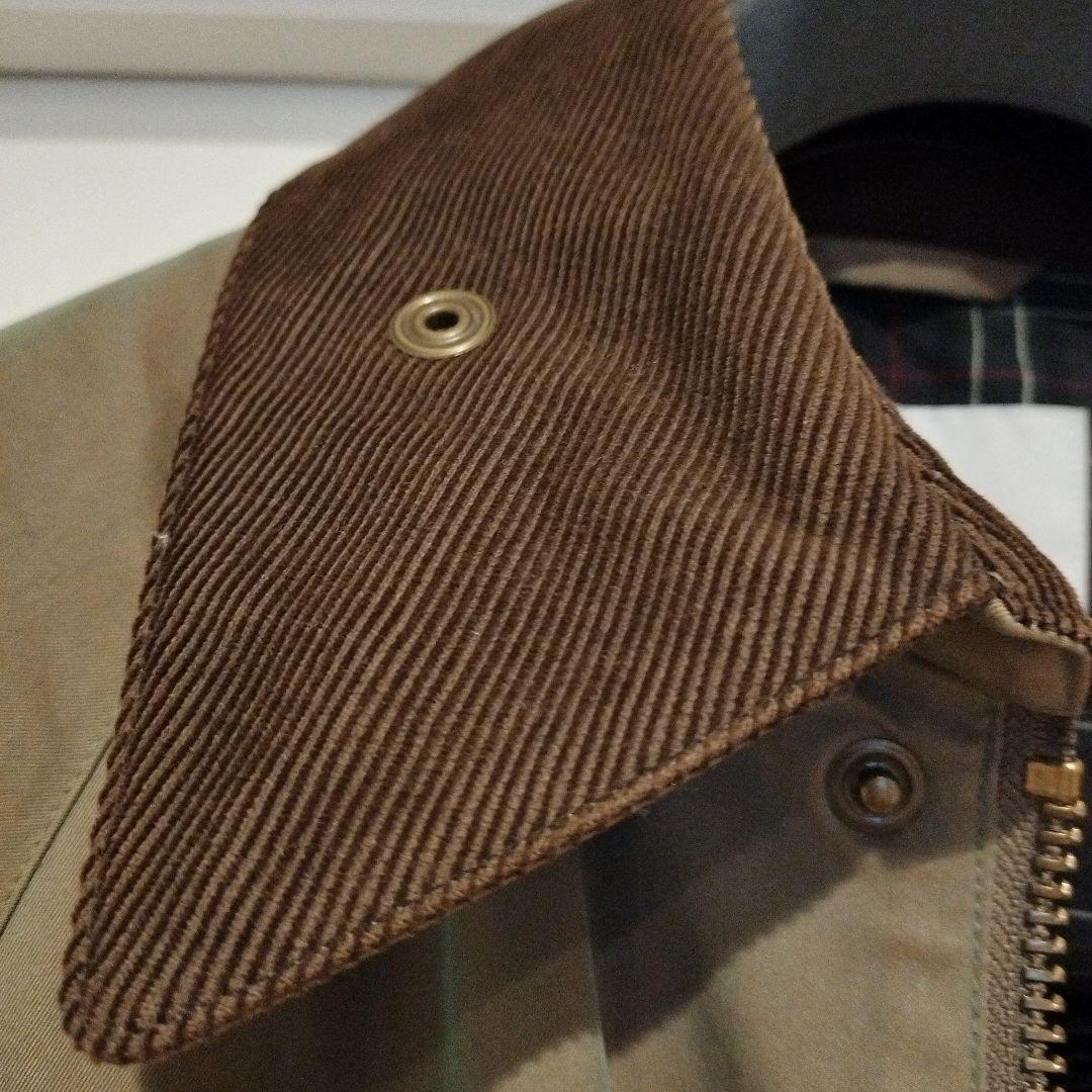 BEAMS F 別注バブアーBEDALE 玉虫色 38