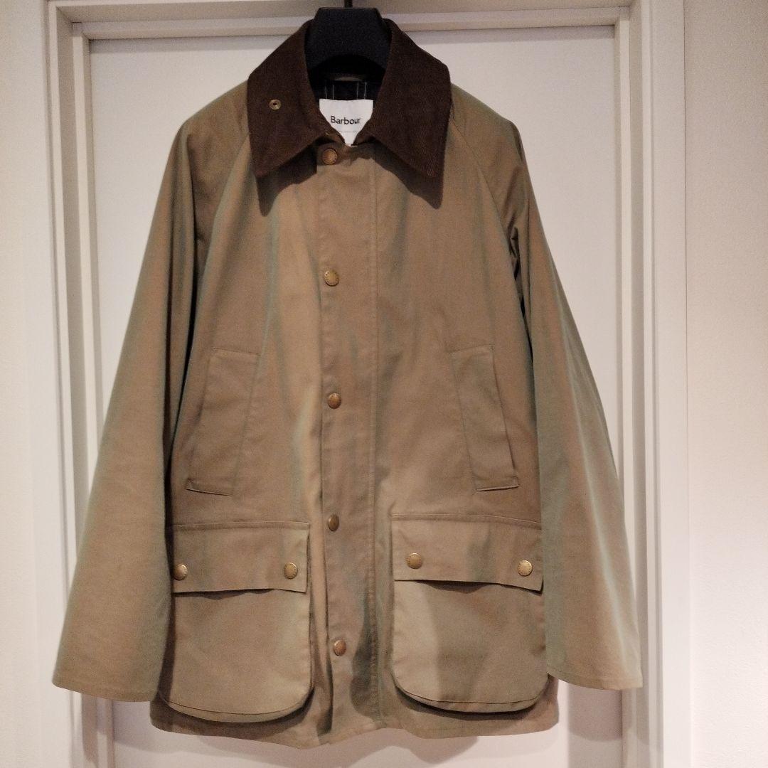 BEAMS F 別注バブアーBEDALE 玉虫色 38