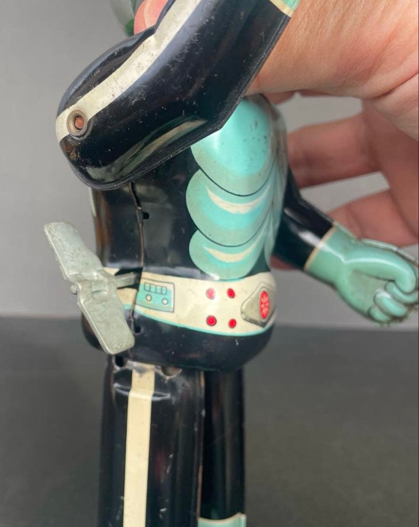 エンゼル　仮面ライダー　ブリキ　玩具