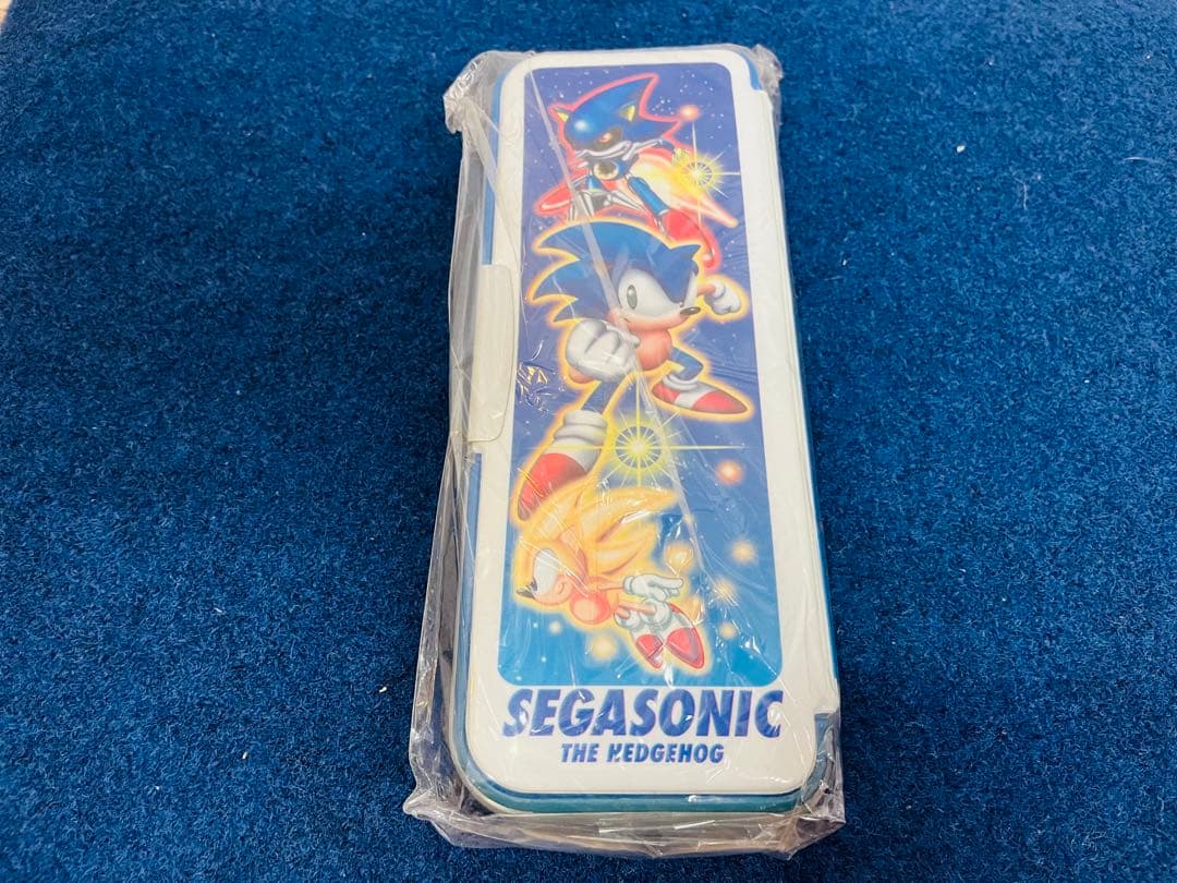 【新品未開封】ソニック・ザ・ヘッジホッグ　SEGA 色鉛筆　筆箱　レトロ
