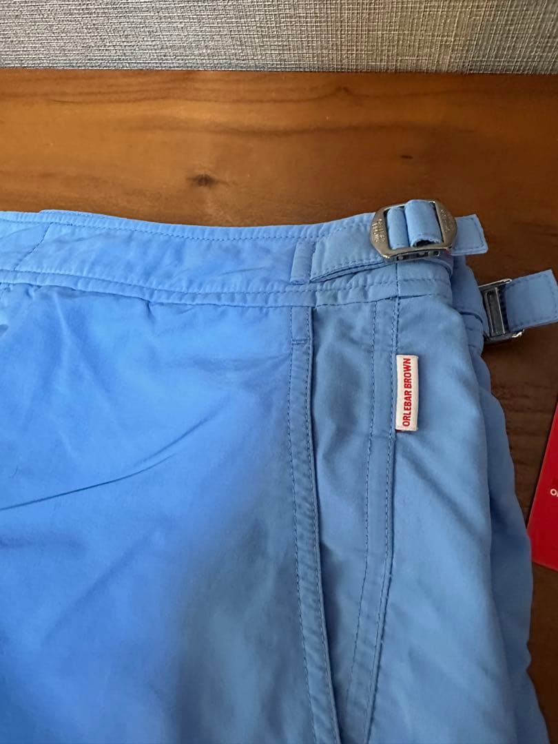 オールバーブラウン 水色 ショートパンツ 30美品