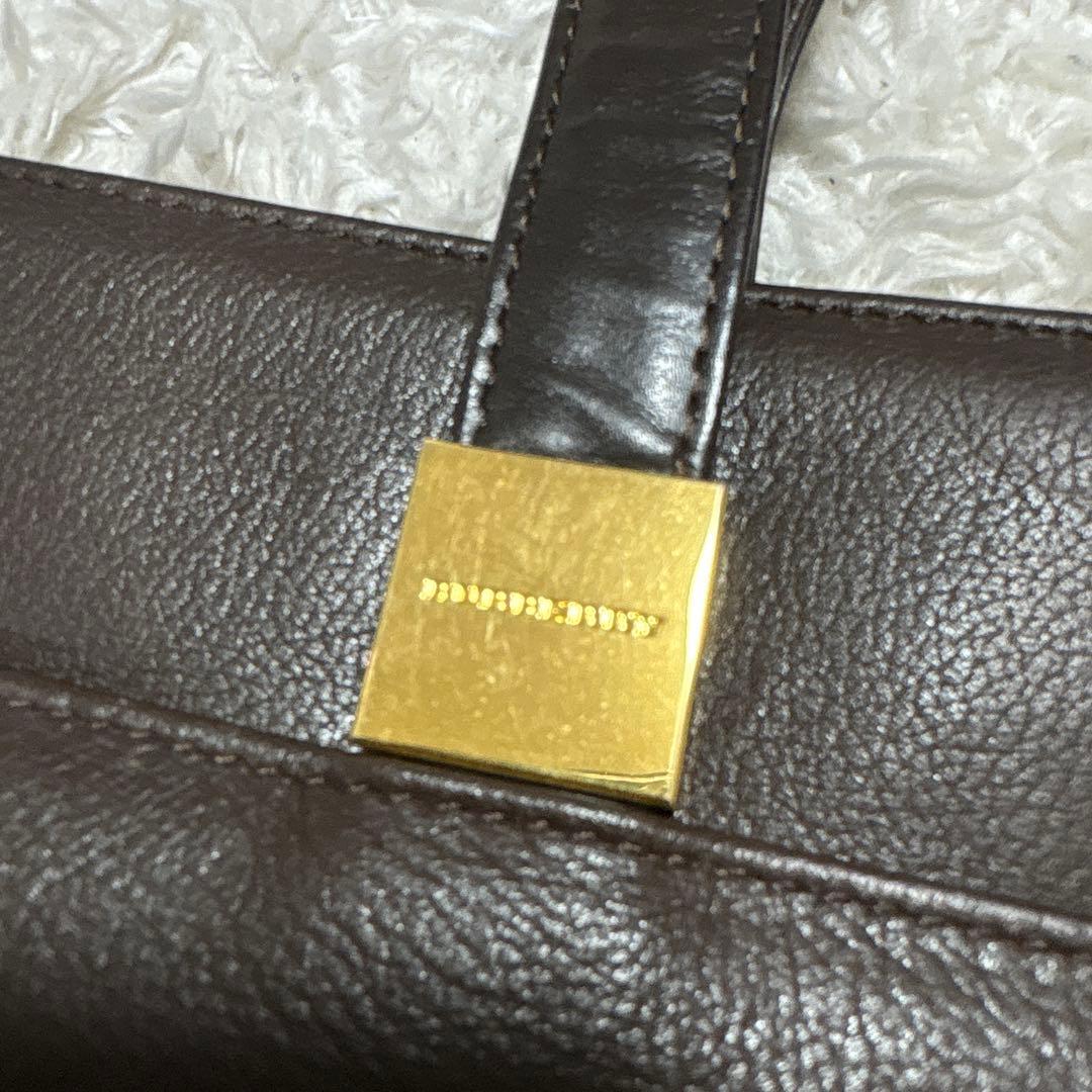 BURBERRY バーバリー ブラウン トートバッグ　本革　レザー