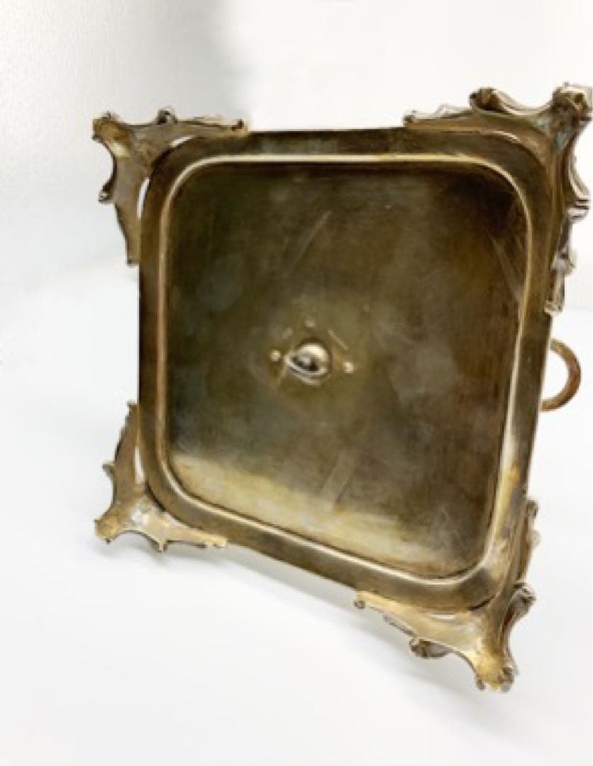 アンティーク　クリストフル&バカラ調味料入