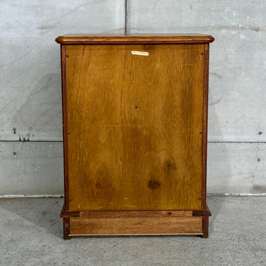 ✦昭和レトロ✦ 1981年製 サイドチェスト 木製 オーク無垢 アンティーク