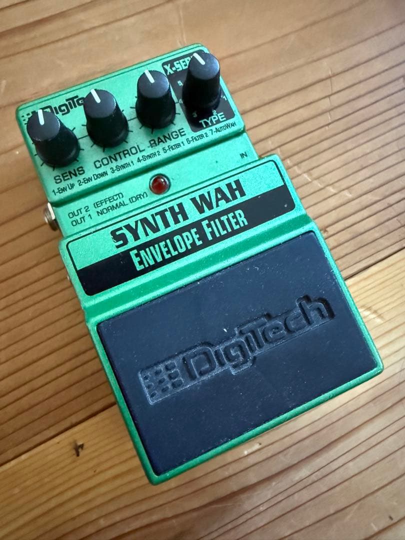 DigiTech X-Series Synth Wah エンベロープフィルター