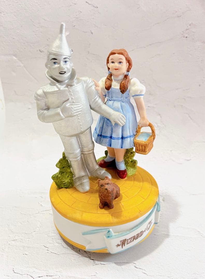 レア★ オズの魔法使い セキグチ　オルゴール　ブリキ　フィギュア　ドロシー