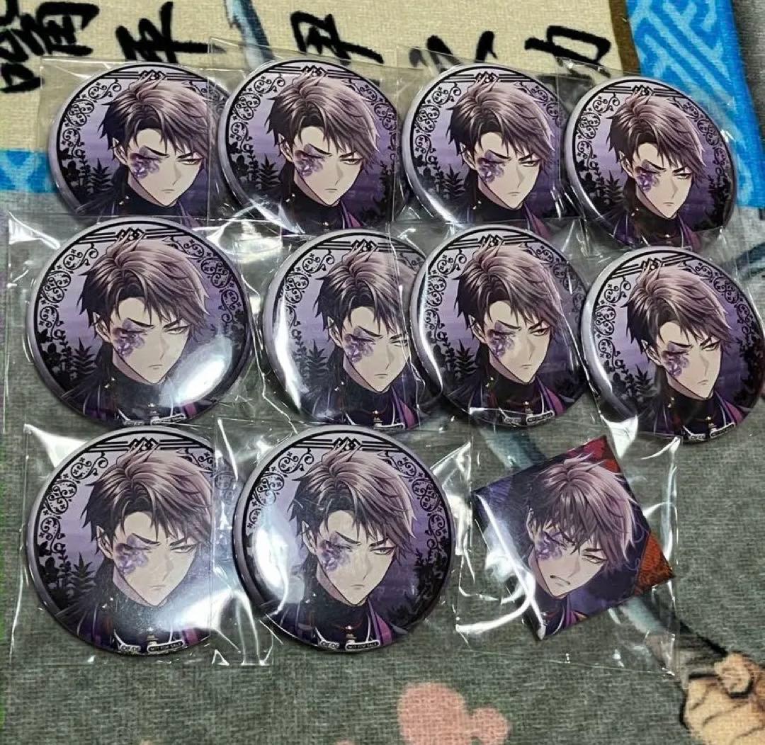 9 R.I.P. ナインリップ WonderGOO特典 缶バッチ 狐春 スクエア