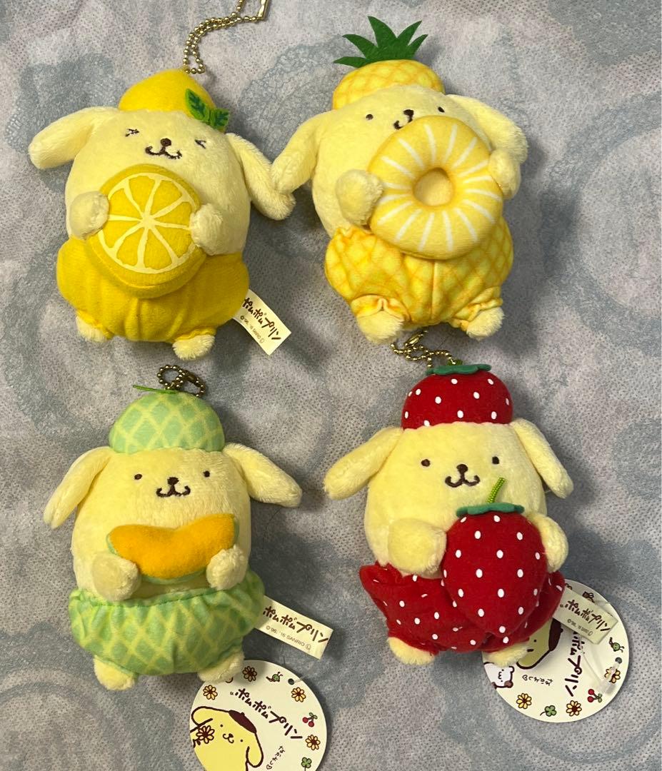 【新品・レア】ポムポムプリン　なりきりマスコット　4種セット