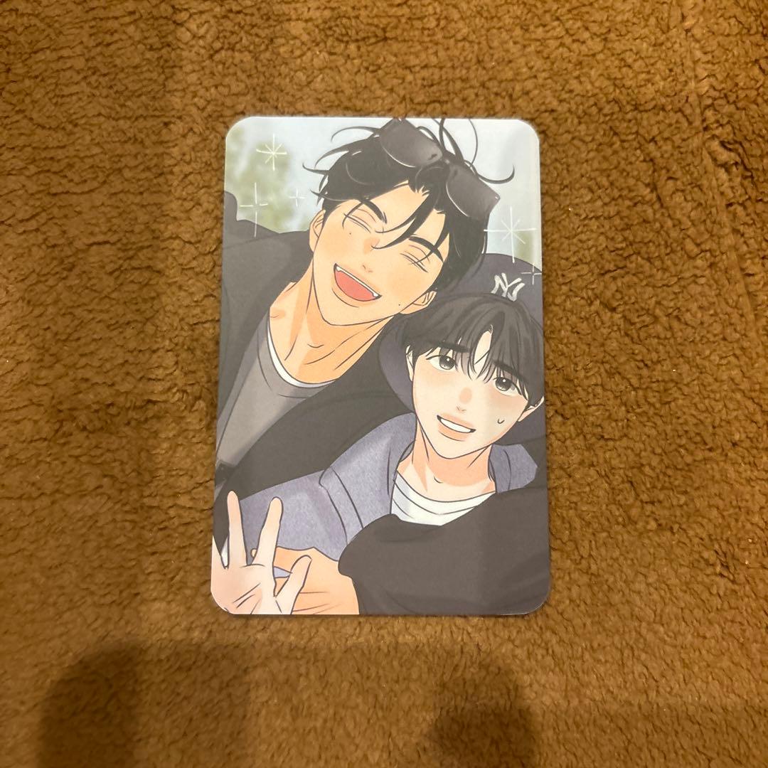 台湾限定　香りの警戒　lezhin レジン トレカ 韓国BL