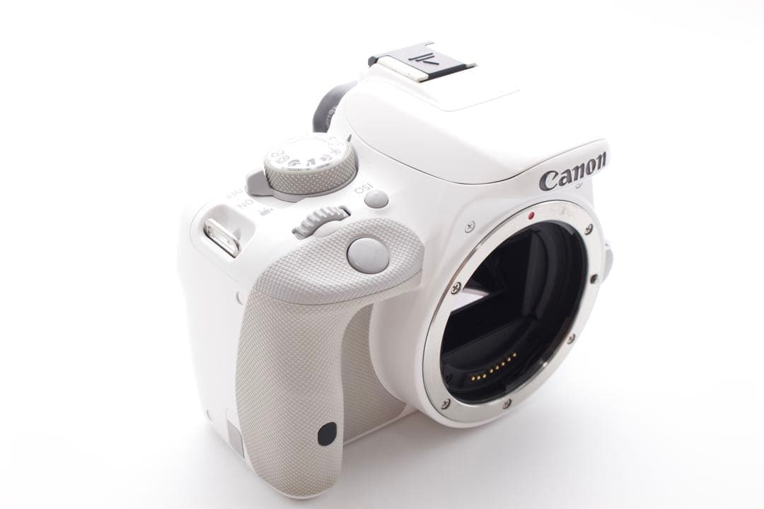 キャノン　EOS Kiss X7 ホワイト　最軽量　美品　100D STMレンズ