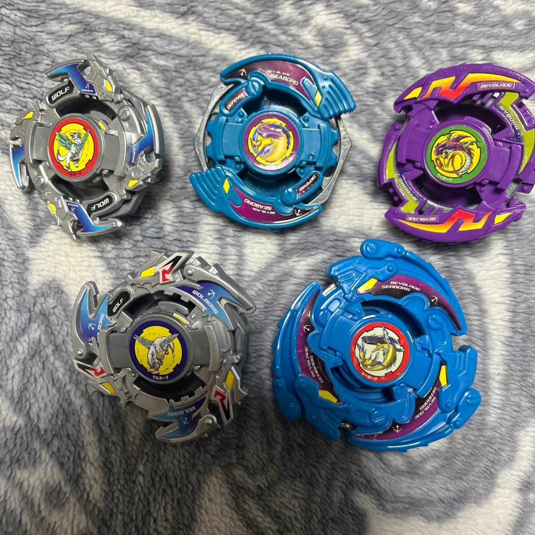 爆転シュートベイブレード ロシアチーム5点セット