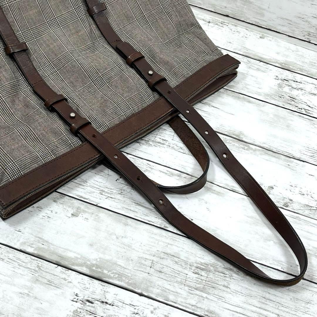 Lagasha×Loro Piana super120's ビジネストートバック