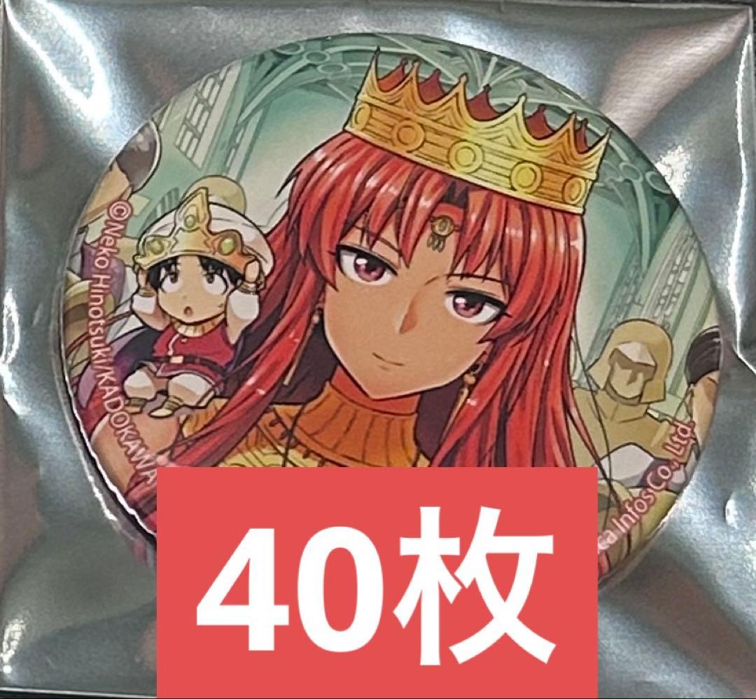 ヤングエース　15周年 記念　 缶バッジ 理想のヒモ生活 40枚