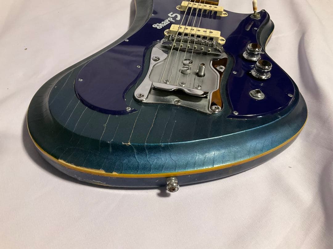 GUYATONE Sharp 5 エレキギター 専用ケース　アンティーク