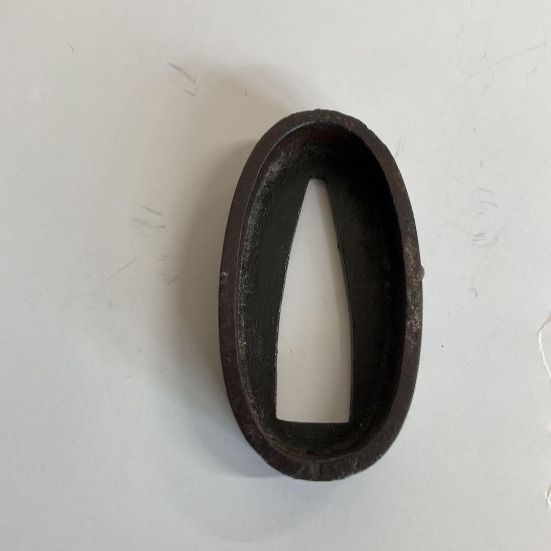 刀剣小道具三所物　銘河野春明　鉄地金銀赤銅　江戸日本橋富士の図　江戸中期〜後期頃