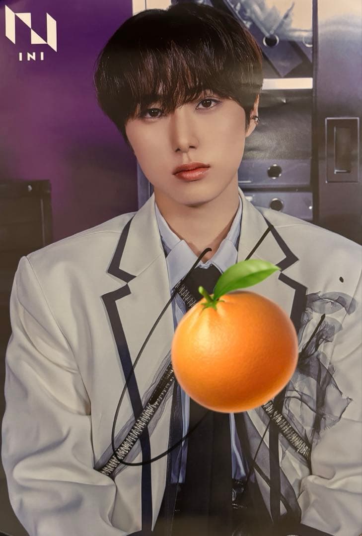 INI 6th THE FRAME A賞 尾崎匠海 サイン ポスター