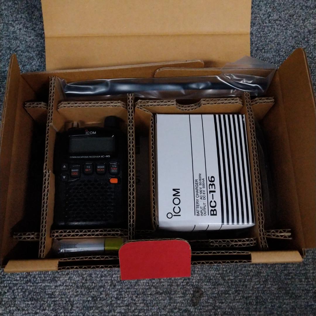 アイコム ICOM IC-R5 受信機【新品未使用】広帯域