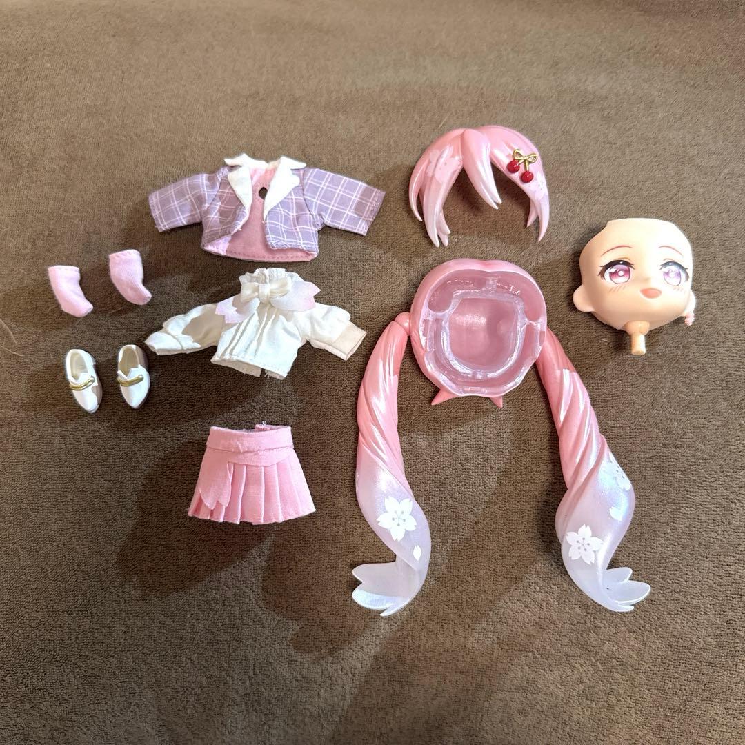 桜ミク ねんどろいどどーる お花見コーデ