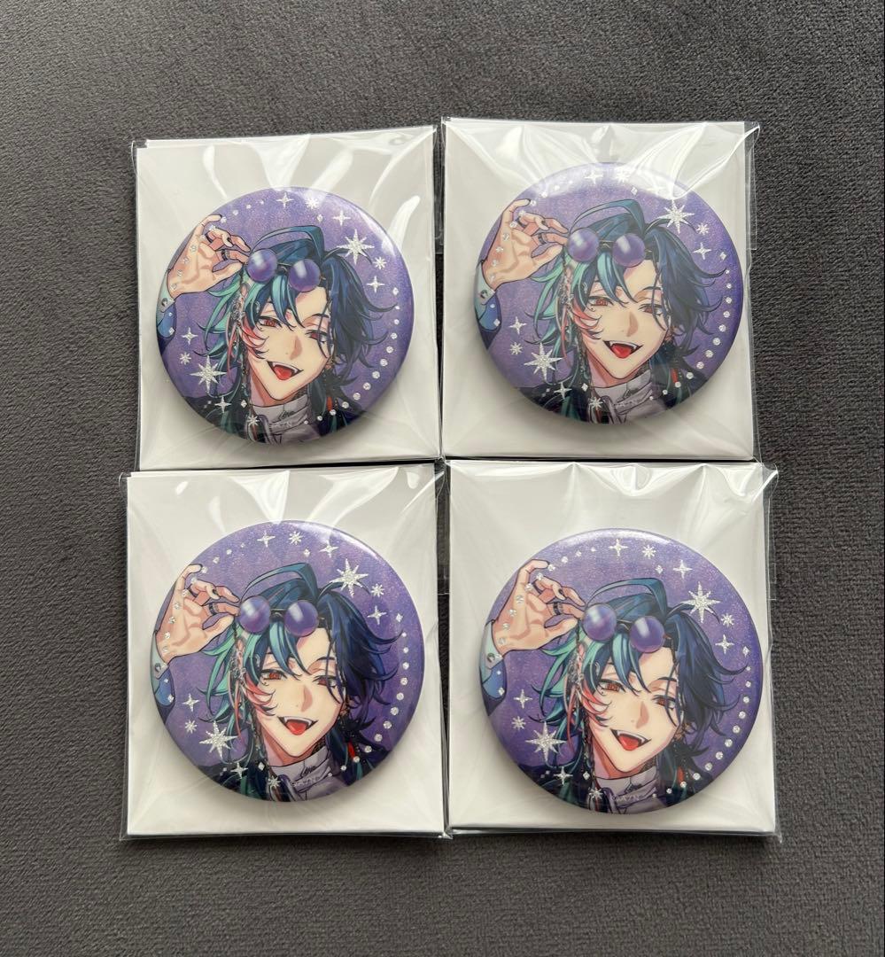 パ*＊様 IMPACT 魁星 ランダムキラキラ缶バッジ