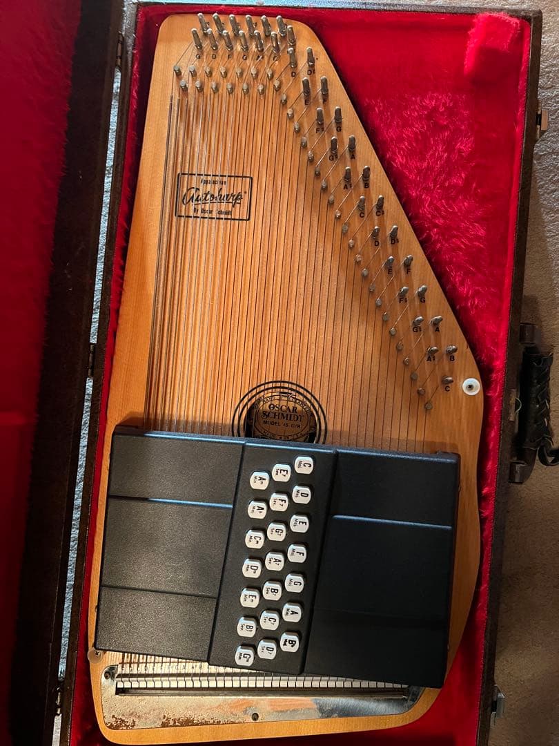 オートハープ 本体 ケース付き