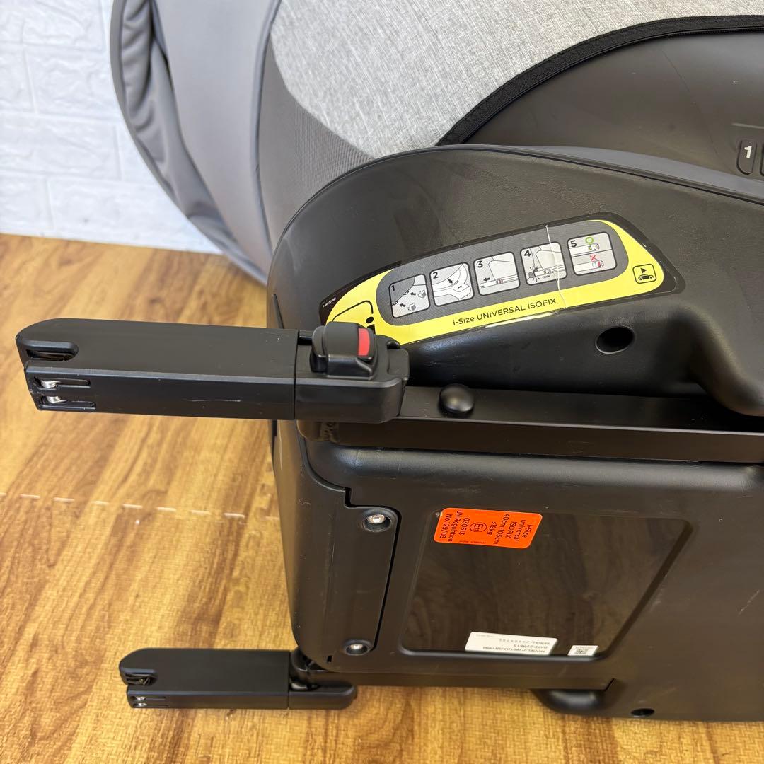 美品　JOIE チャイルドシート アイ・アーク360°キャノピー付　グレー