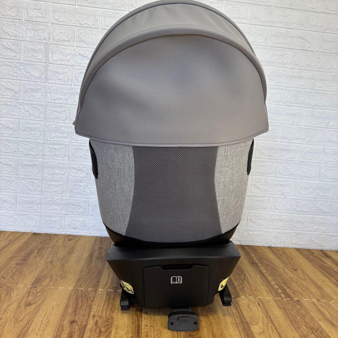 美品　JOIE チャイルドシート アイ・アーク360°キャノピー付　グレー