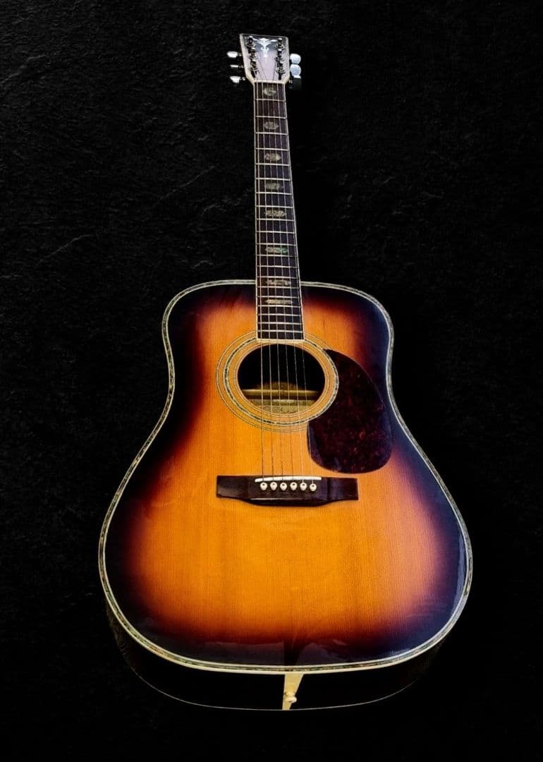 AriaアリアADW-300BSトーチインレイアコースティックギター