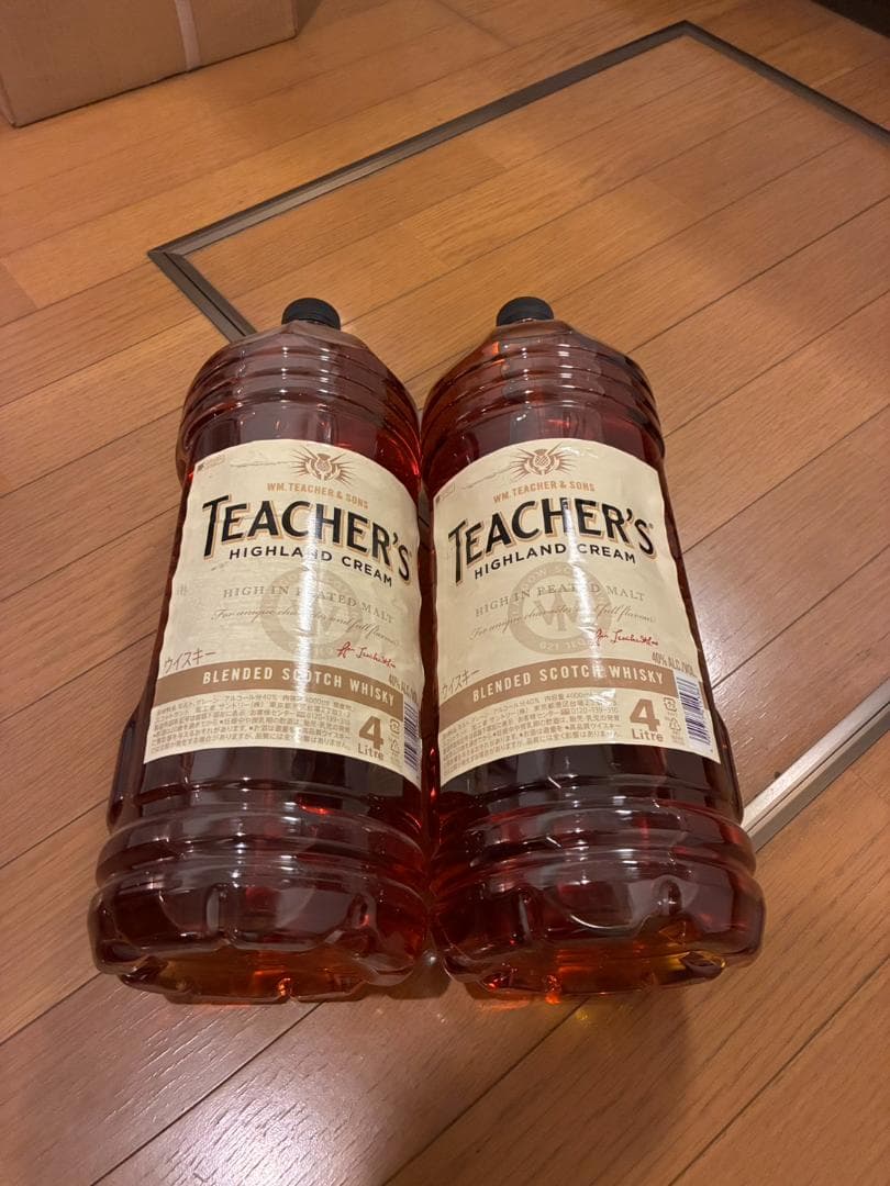 TEACHER'S(ティーチャーズ) ハイランドクリーム 4000ml 2本